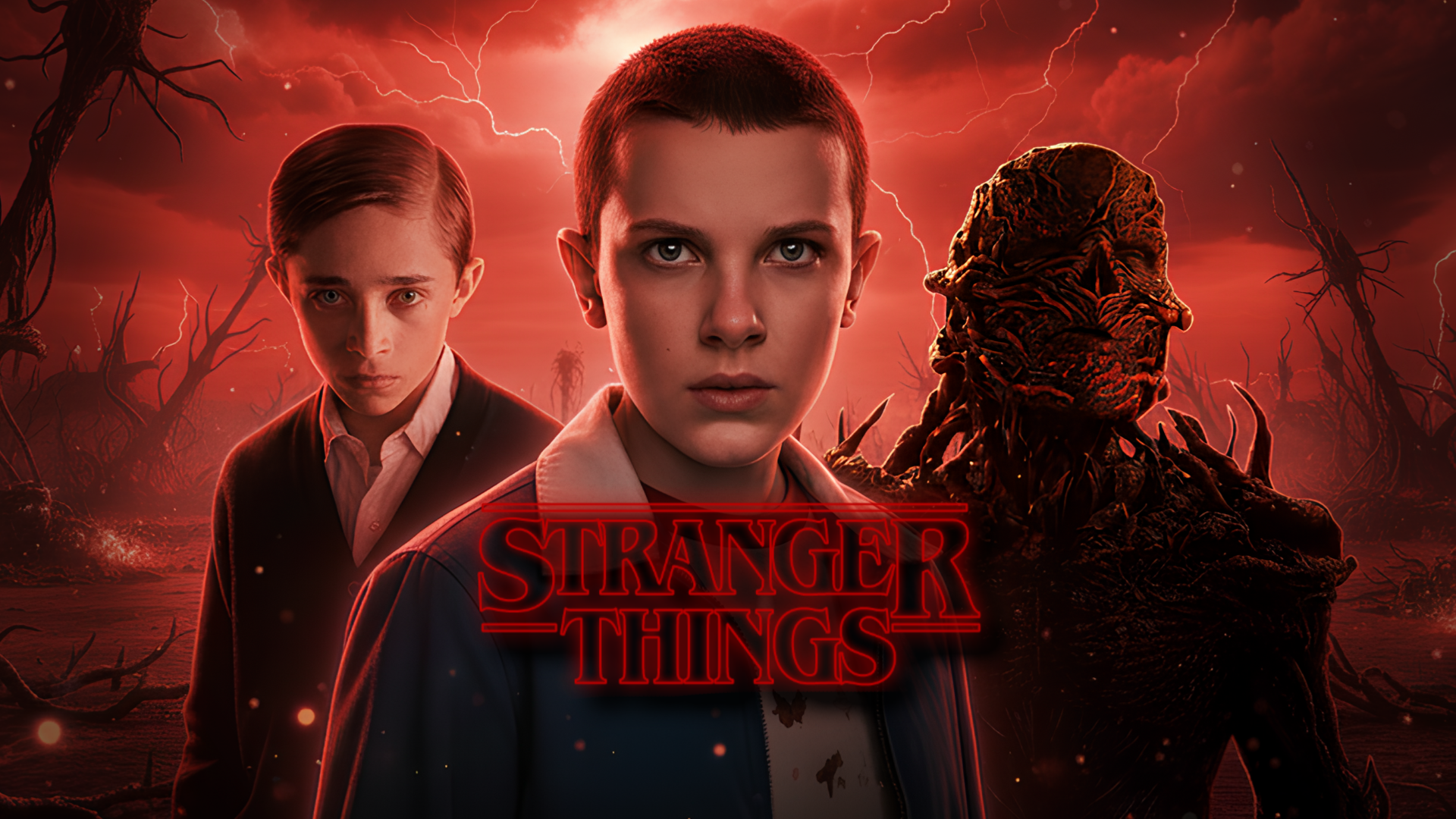 Stranger Things Landing Page